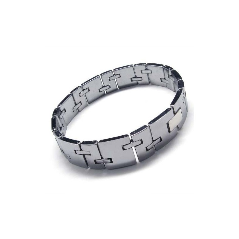 Nuovo Stile Bracciale Da Uomo In Carburo Di Tungsteno Largo 12 Mm Nuovo Stile Bracciale Da Uomo In Carburo Di Tungsteno Largo 12 Mm