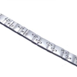 Nuovo Stile Bracciale Da Uomo In Carburo Di Tungsteno Largo 12 Mm