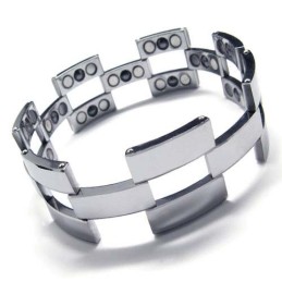 Bracciale Da Uomo Alla Moda In Carburo Di Tungsteno Largo 22 Mm