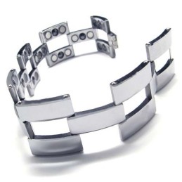Bracciale Da Uomo Alla Moda In Carburo Di Tungsteno Largo 22 Mm