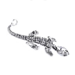 Bracciale In Titanio Per Uomo In Stile Retrò Esagerato E Chic Con Dinosauro
