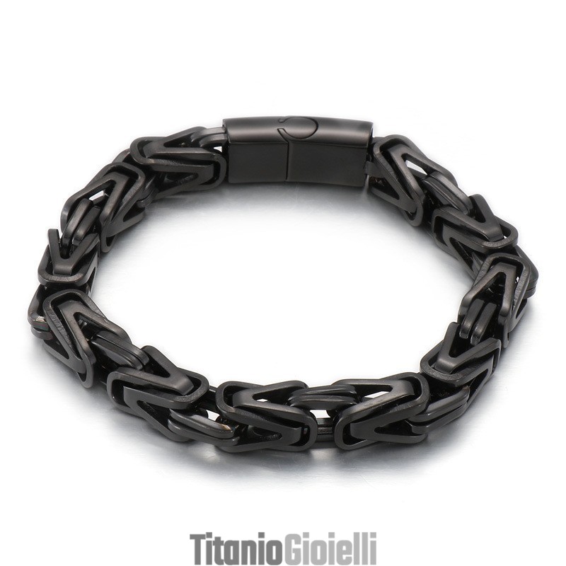 Bracciale In Titanio A Forma Di V, Stile Hip-Hop, Per Uomo