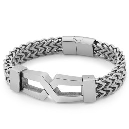 Bracciale Da Uomo In Titanio Con Occhiali Hip-Hop Tide