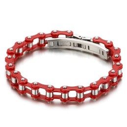 Bracciale Da Ciclismo In Titanio Multicolore Alla Moda E Cool Da Uomo