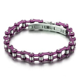 Bracciale Da Ciclismo In Titanio Multicolore Alla Moda E Cool Per Uomo