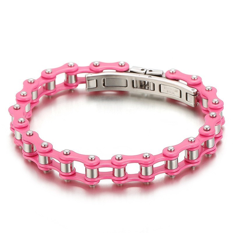 Bracciale Da Ciclismo In Titanio Multicolore Alla Moda E Cool Da Uomo Bracciale Da Ciclismo In Titanio Multicolore Alla Moda E Cool Da Uomo