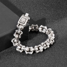Braccialetti Retrò In Titanio Da Uomo Con Accessori Popolari