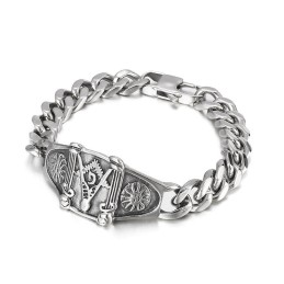 Bracciale In Titanio Da Uomo Alla Moda