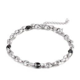 Collana Da Uomo In Titanio Con Catena Di Estensione Hundred