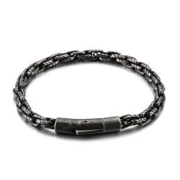 Braccialetti Da Uomo In Titanio Stile Retrò Hip Hop