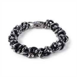 Braccialetti Da Uomo Alternativi Ed Eleganti, Braccialetti Con Teschio In Titanio