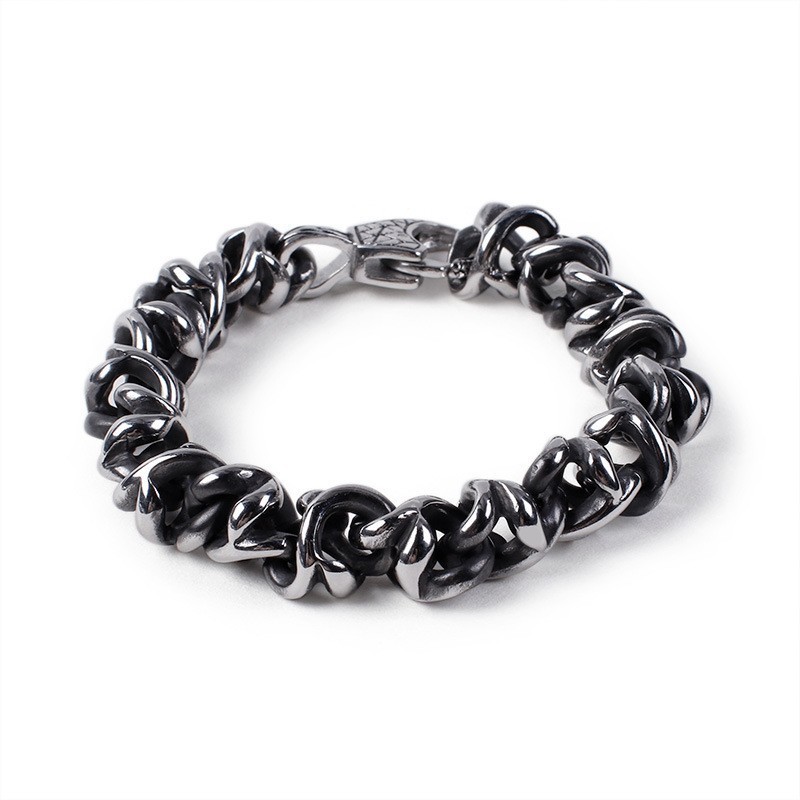 Braccialetti Da Uomo Alternativi Ed Eleganti, Braccialetti Con Teschio In Titanio Braccialetti Da Uomo Alternativi Ed Eleganti, Braccialetti Con Teschio In Titanio