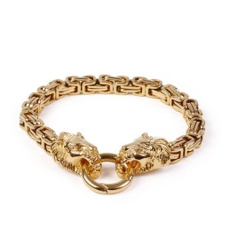 Bracciale Con Catena Imperiale Da Uomo Cross Border Con Leone