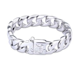 Bracciale In Titanio Alla Moda Per Uomo
