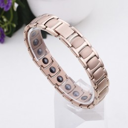 Bracciale Magnetico In Titanio Elettroplaccato Alla Moda Per Uomo