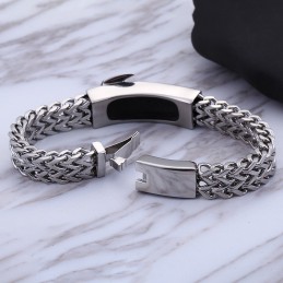 Bracciale Da Uomo In Titanio Piegato Shake The Same Axe