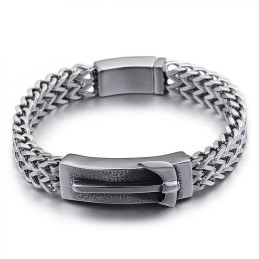 Bracciale Da Uomo In Titanio Piegato Shake The Same Axe