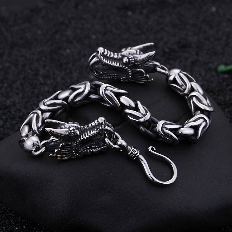 Bracciale In Titanio Cool Chic Tap Hook Per Uomo Bracciale In Titanio Cool Chic Tap Hook Per Uomo