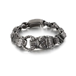 Bracciale Da Uomo In Titanio Alla Moda E Cool
