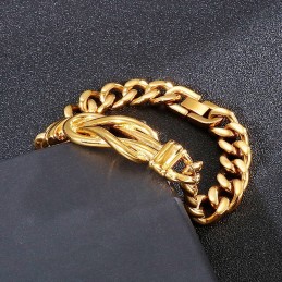 Bracciale Da Uomo In Titanio Annodato