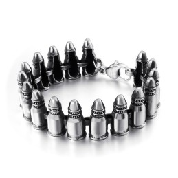Braccialetti A Proiettile Da Uomo In Stile Gotico Rock Chic