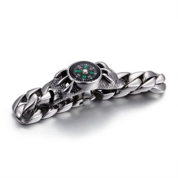 Bracciale Da Uomo Retrò Con Bussola Per Esterni
