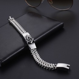 Bracciale Massonico Alla Moda Da Uomo