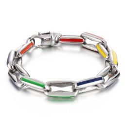 Braccialetti Hip-Hop Con Giunzioni Cuba Dazzling