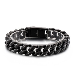 Bracciale Da Uomo In Titanio 18 Carati Placcato Sotto Vuoto