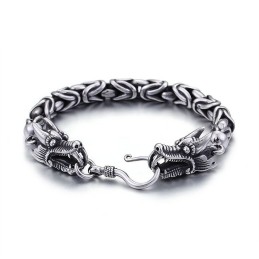 Bracciale In Titanio Cool Chic Tap Hook Per Uomo