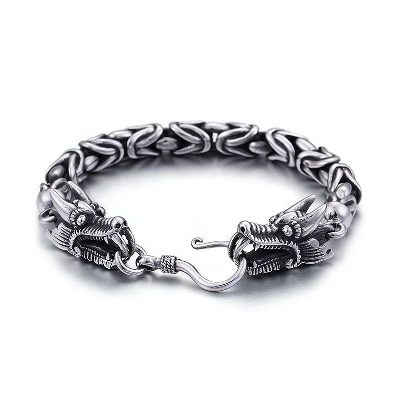 Bracciale In Titanio Cool Chic Tap Hook Per Uomo Bracciale In Titanio Cool Chic Tap Hook Per Uomo