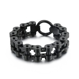 Bracciale Da Uomo In Titanio Con Croce Cava Rock Hip Hop Per Bicicletta
