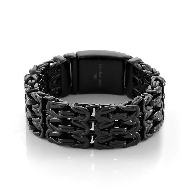 Bracciale Da Uomo In Titanio Cavo A Forma Di V Bracciale Da Uomo In Titanio Cavo A Forma Di V