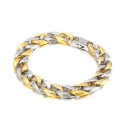 Bracciale In Titanio Da Uomo Alla Moda Hip Hop Rock