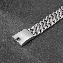 Bracciale In Titanio Da Uomo Alla Moda Hip Hop Rock
