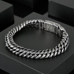 Accessori Per Braccialetti Da Uomo In Titanio Con Chiusura A Scatto, Semplici E Alla Moda