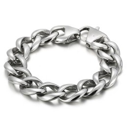 Bracciale In Titanio Stile Hip Hop Chic Da Uomo