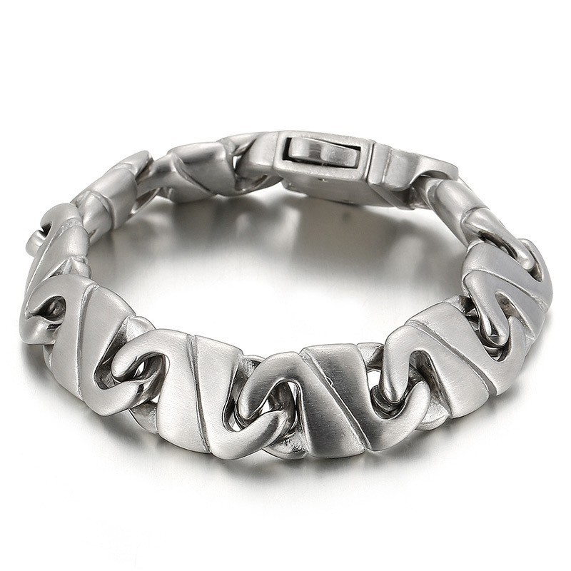 Braccialetti Da Uomo In Titanio Alla Moda Ed Eleganti Come Regalo Braccialetti Da Uomo In Titanio Alla Moda Ed Eleganti Come Regalo