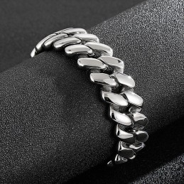 Bracciale In Titanio A Forma Di Diamante Chic Wind