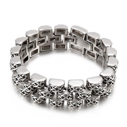 Bracciale In Titanio Grezzo Da Uomo