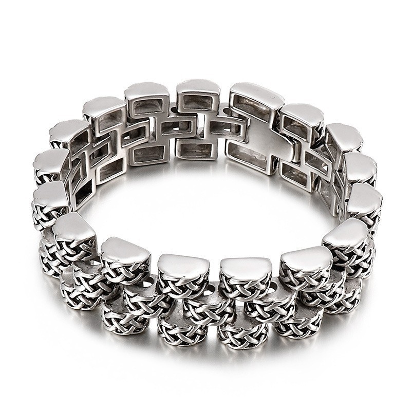 Bracciale In Titanio Grezzo Da Uomo Bracciale In Titanio Grezzo Da Uomo
