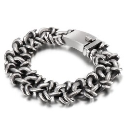 Bracciale Da Uomo In Titanio Esagerato, Gioiello Per Le Mani