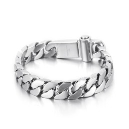 Bracciale In Titanio Stile Chic Per Uomo