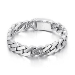 Bracciale In Titanio Stile Chic Per Uomo