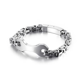 Bracciale A Catena In Titanio Da Uomo Fashion Tide Emperor