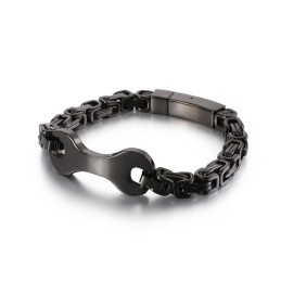 Bracciale A Catena In Titanio Da Uomo Fashion Tide Emperor