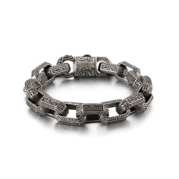 Nuovo Bracciale Tide In Titanio Da Uomo Chic