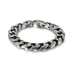 Bracciale Da Uomo In Titanio, Esagerato E Chic