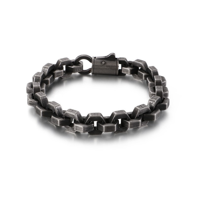 Bracciale Alla Moda Geometrico In Titanio Da Uomo Bracciale Alla Moda Geometrico In Titanio Da Uomo