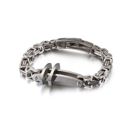 Nuovi Bracciali In Titanio Da Uomo, Bracciali Classici Con Croce